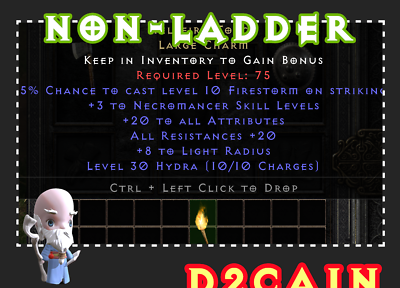 #ad Diablo 2 D2R SC⭐️Non Ladder⭐️Hell Fire Torch All Classes⭐️PC SWITCH PS AU $68.00