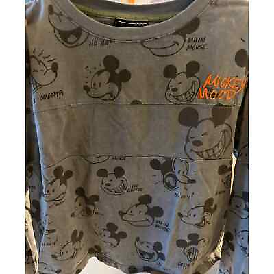 #ad Disney Artist Seriesquot; Mickey Mood Long Sleeve Shirt $30.00