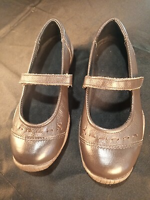 #ad Handmade Leather Girls Loafers Shoes Size 4 35 EU $29.00