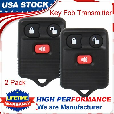 2X Keyless Entry Car Remote Control Key Fob Transmitter Alarm For Ford F150 F250 $6.99
