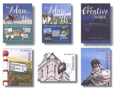 #ad NEW Notgrass History From Adam to Us Complete Curriculum Package 5th 8th Grade $125.00