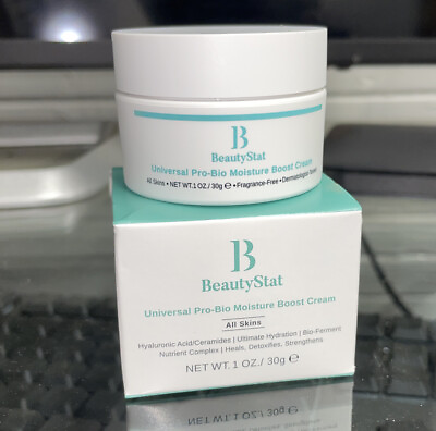#ad BeautyStat Universal Pro Bio Moisture Boost Cream 1 fl oz 30g New in Box $14.00