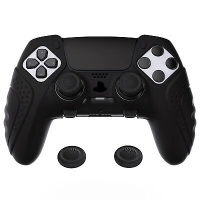 PlayVital Guardian Edition Anti Slip Silicone Cover for ps5 edge Black $15.99