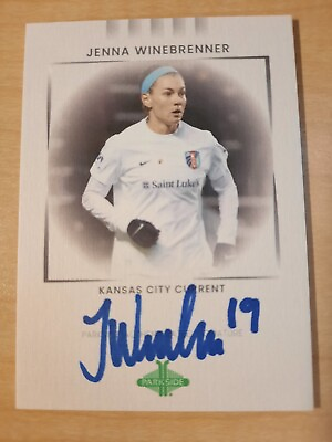 Jenna Winebrenner 2022 Parkside Paramount NWSL Signature Series Auto Current B $16.00