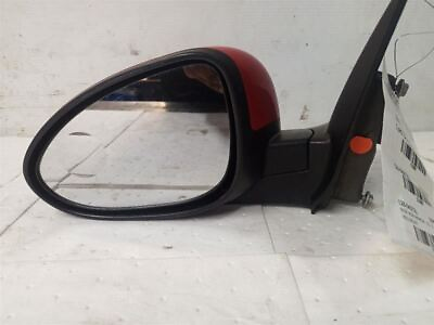 #ad *Scuffed* Red Driver Left Side View Door Mirror From 2013 Sonic 10498680 $83.93