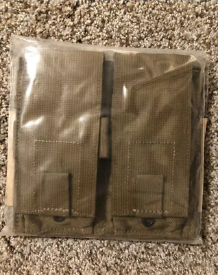 #ad US Military USMC Eagle Industries Double Mag Pouch MP2 M4 2 MS COY Brown VGC $14.00