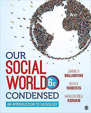 #ad Our Social World: Condensed: An Paperback by Ballantine Jeanne H.; Good $11.44