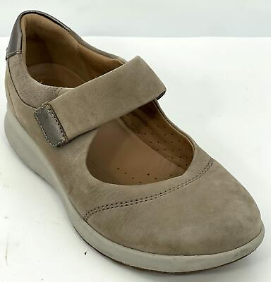 #ad Clarks Unstructured Un Adorn Women#x27;s Mary Jane Shoe Sz 6.5 M Nubuck Leather . $44.09