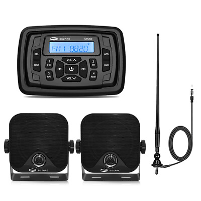 #ad Bluetooth Stereo Radio Boat Marine Receiver AM FM System USB AUX MP3 Player Kit $42.99