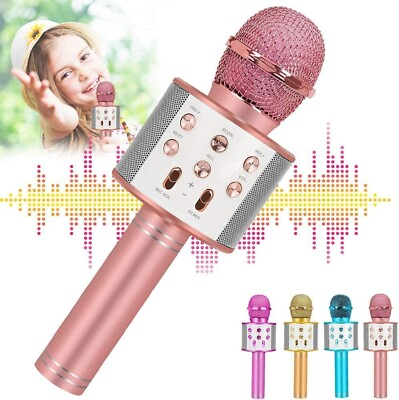 Girl Toys Microphone For Kids Toys For 4 5 6 7 8 9 10 Year Old Girls Stuff Games #ad $12.99