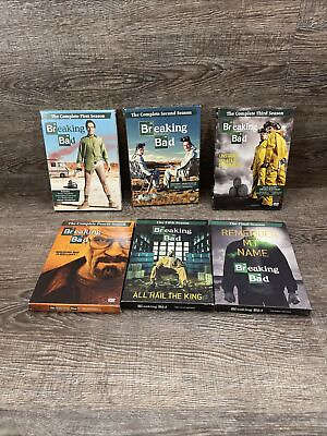 #ad All Seasons of Breaking Bad Complete Series DVD Lot. Seasons 1 2 3 4 5 final $47.99