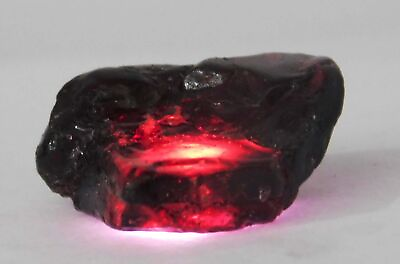#ad 79.30 Ct Natural Garnet Earth Mined Rough CERTIFIED Red Garnet Loose Gemstone $12.17