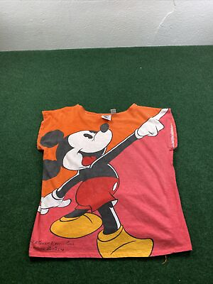 #ad Vintage Disney Walt Disney Productions Collectors Series #4 Shirt Very Rare $22.75