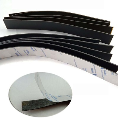 #ad Rubber Sealing Strips DIY Self Adhesive Non slip Strips Thickness 0.5mm 3mm $2.11