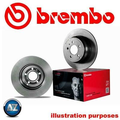 BREMBO BRAKE DISCS REAR AXLE 294MM VENTED HIGH CARBON COATED SCREWS 09.7702.11 GBP 111.00