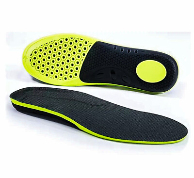 #ad INSOLES ORTHOPEDIC SUPERSOFT ARCH SUPPORT SPORTS SHOES FEET SHOCK ABSORPTION $19.99