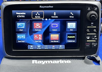 #ad Raymarine c95 GPS Chartplotter MFD Display W Cover; See Description $249.95