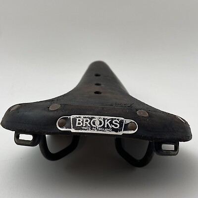 VIntage Brooks Leather Seat Road Old School Champion Standard B 17 BMX BENT A51 #ad $31.99