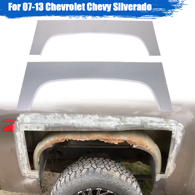 #ad For 2007 2013 Chevrolet Chevy Silverado Upper Rear Wheel Arch Skin Repair Panels $89.99