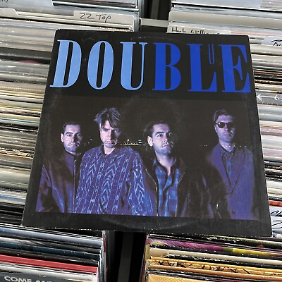 #ad Double Blue 1986 Vinyl LP Record Album VG EX $6.00