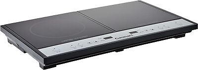 #ad Cuisinart ICT 60FR Double Induction Cooktop Black Certified Refurbished $122.99