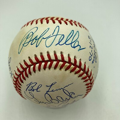 Rare No Hitter Pitchers Multi Signed Baseball 11 Signatures JSA COA $499.00
