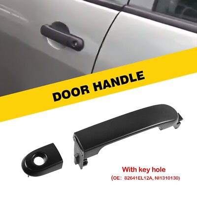 #ad For 2007 12 Nissan Versa Car Exterior Door Handle Outside Front Driver Left LH $14.24