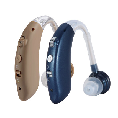 #ad Digital Hearing Aid Severe Loss Rechargeable Invisible BTE Ear Aids High Power $14.99