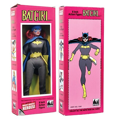 #ad DC Comics Retro Style Boxed 8 Inch Action Figures: Batgirl Removable Cowl $31.98