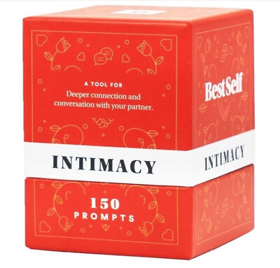 #ad Intimacy Deck by BestSelf — 150 Engaging Conversation Starters for Couples $18.98