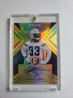 #ad 🔥2018 Panini Golden Rookie Derwin James Autograph Chargers San Diego RC Signed $49.99