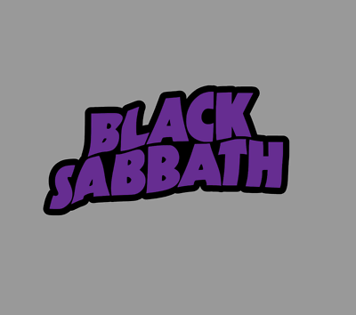 #ad Black Sabbath Sticker Decal $1.99