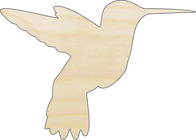 #ad Bird Hummingbird Laser Cut Out Unfinished Wood Crft Shape BRD167 $35.58