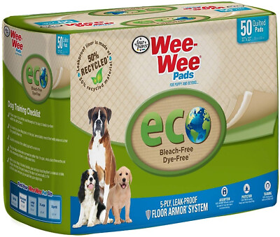 #ad Four Paws Wee Wee Pads Eco Pee Pads for Dogs $30.92