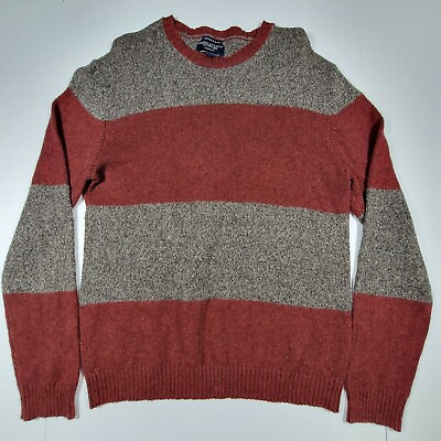 American Eagle Outfitters Pullover Sweater Vintage Slim Fit Cotton Wool LG $5.50