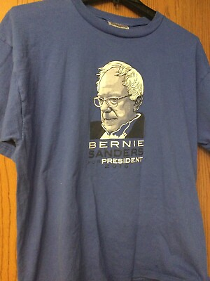 #ad Bernie Sanders For President 2016. Blue Shirt. XL. Brand Is “Lifewear”. $40.00