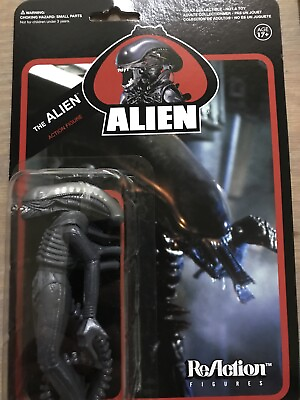 #ad The Alien Xenomorph Super7 ReAction Action Figure New $8.88