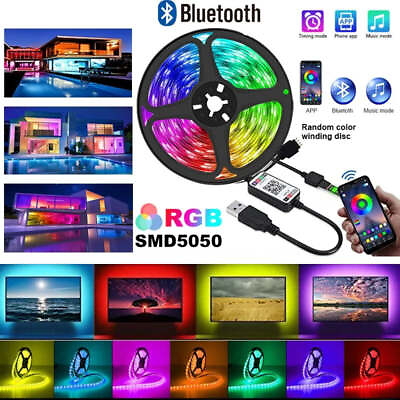 Background Atmosphere Light Strips Color Bluetooth 5v Light Set #ad $16.09