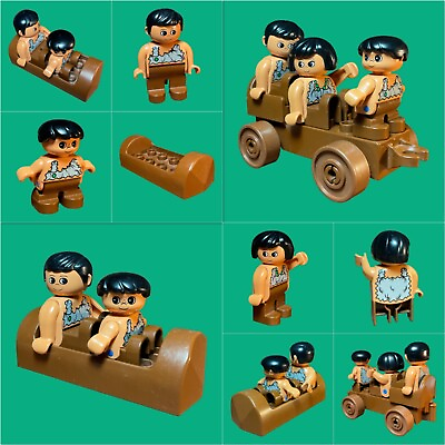 Lego Duplo Steinzeit Figuren Kanu Höhlenmensch aussuchen #D 6 EUR 8.50