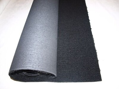 5 Yards Premium Black OEM Automotive Carpet with Backing 69quot; x 94quot; $49.95