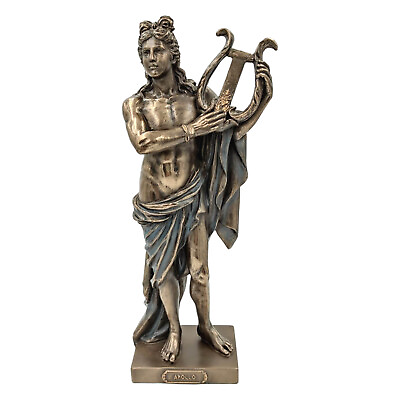 #ad Apollo Statue Ancient Greek Roman Mythology God Veronese Sculpture $129.00