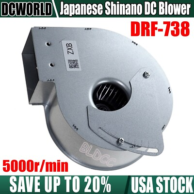 #ad Japanese 24V 36V High end Gas Water Heater Blower Metal Brushles Centrifugal Fan $44.99