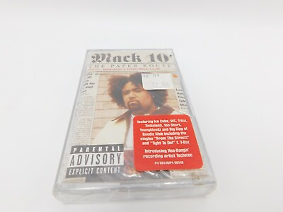 #ad Rare Sealed Mack 10 Cassette The Paper Route Audio Tape PA 50148 $24.99