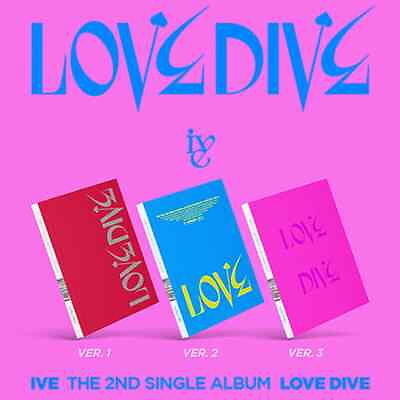 #ad *US SHIPPING IVE LOVE DIVE 2nd Single Album Version 1 RED Sealed $16.63