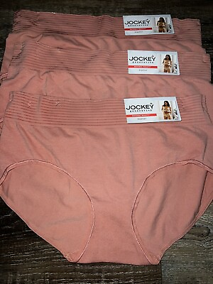#ad Jockey 3 Pair Womens Hipster Underwear Panties Modal Nylon Blend XL $24.91