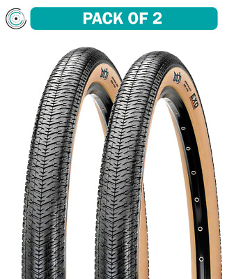 #ad Pack of 2 Maxxis DTH Tire 26 x 2.30 Clincher Folding Black Dark Tan EXO $92.00