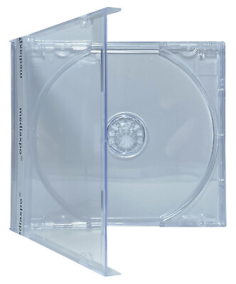 STANDARD Clear CD Jewel Case Lot $9.95