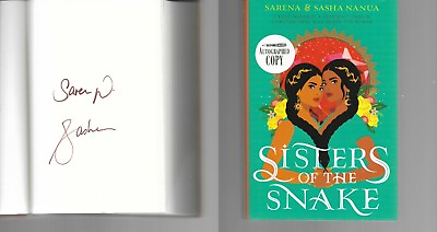 #ad Sisters of the Snake SIGNED Sarena Nanua and Sasha Nanua NOT Personalized HC $19.99