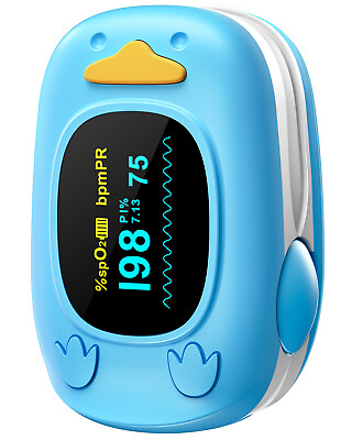 #ad Baby Kids Finger Pulse Oximeter Pediatric SpO2 PR for Neonatal Children 1 12Year $15.99