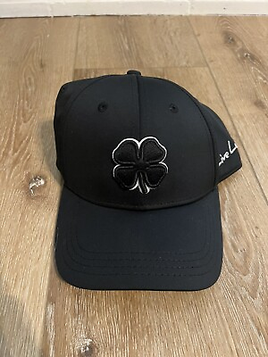 #ad Black Clover quot;Premium Clover 2quot; Black Adjustable Hat Brand NEW $29.99